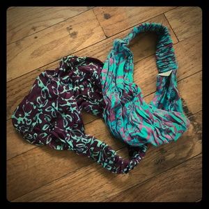 Set of *2* boho hippie headbands